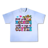 Grape Ice start your morning with a cup of coffee Urban Heavy Tee - Zillion Design Studio