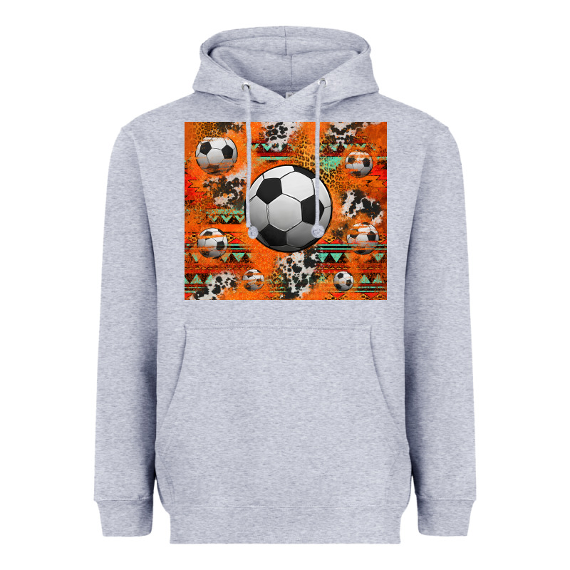 Soccer Aztec Glitter Tumbler Heavyweight Hoodie by Jasminsmagicworld | Teevron