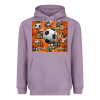 Lavender soccer aztec glitter tumbler Heavyweight Hoodie - Jasminsmagicworld