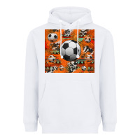 White soccer aztec glitter tumbler Heavyweight Hoodie - Jasminsmagicworld