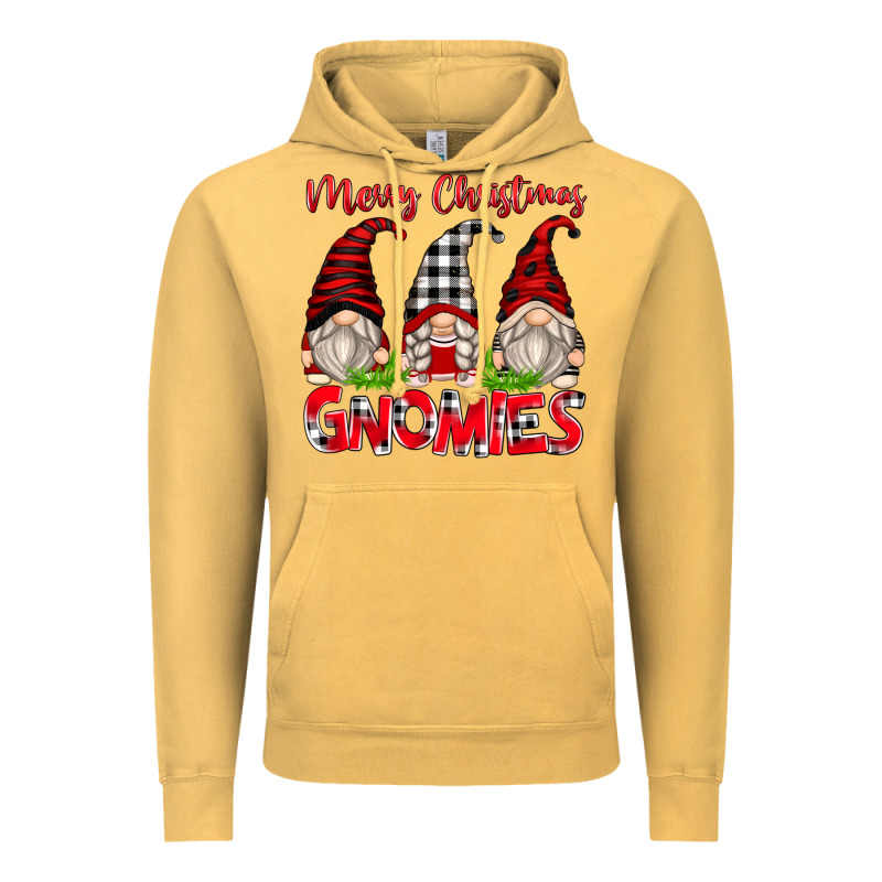 Merry Christmas Gnomies Vintage Hoodie by Zillion Design Studio | Teevron