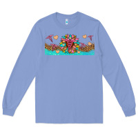 Colony Blue nurse sunflower libbey glass Long Sleeve Tee - HRA Design Shop