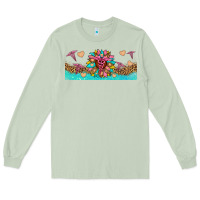 Matcha nurse sunflower libbey glass Long Sleeve Tee - HRA Design Shop