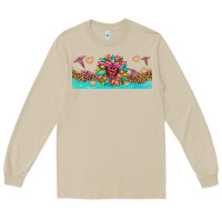 Mushroom nurse sunflower libbey glass Long Sleeve Tee - HRA Design Shop