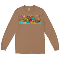 Toasted Coconut nurse sunflower libbey glass Long Sleeve Tee - HRA Design Shop