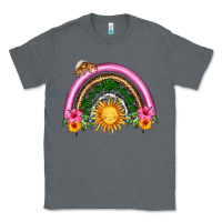 Charcoal Heather summer sun rainbow Classic Tee - HRA Design Shop