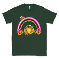 Sports Green summer sun rainbow Classic Tee - HRA Design Shop