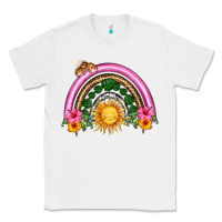 White summer sun rainbow Classic Tee - HRA Design Shop