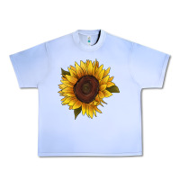 Grape Ice sunflower Urban Heavy Tee - RanaPortraitStore