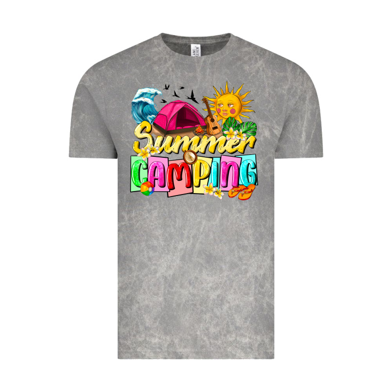 Summer Camping Vintage Tee by texasbilliewilder | Teevron