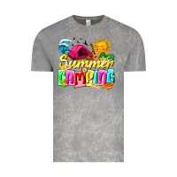 Cloud Rock summer camping Vintage Tee - texasbilliewilder