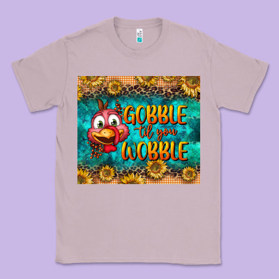 Gooble Til You Wobble Tumbler Classic Tee Designed By Bundleandbundleshop