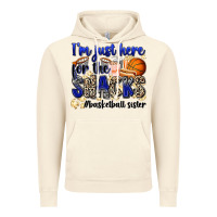 Vintage Artic i'm just here for the snacks #basketball sister Vintage Hoodie - Zillion Design Studio