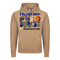 Vintage Coffee i'm just here for the snacks #basketball sister Vintage Hoodie - Zillion Design Studio