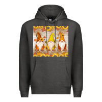 Charcoal Heather Thankful Gnomes Premium Hoodie - MaliasSmallBusiness