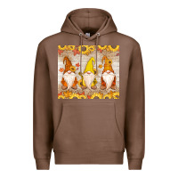 Chestnut Thankful Gnomes Premium Hoodie - MaliasSmallBusiness