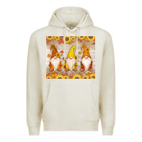 Oatmeal Heather Thankful Gnomes Premium Hoodie - MaliasSmallBusiness