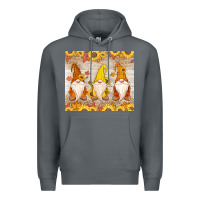 Rock Thankful Gnomes Premium Hoodie - MaliasSmallBusiness