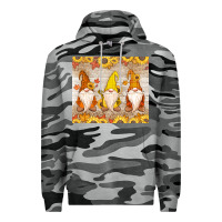Slate Camo Thankful Gnomes Premium Hoodie - MaliasSmallBusiness