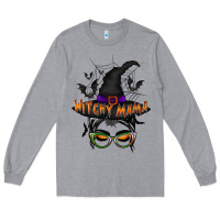 Heather Grey withcy mama Long Sleeve Tee - RacoonDesign
