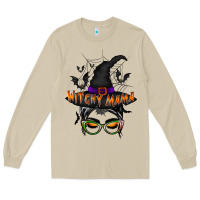 Mushroom withcy mama Long Sleeve Tee - RacoonDesign