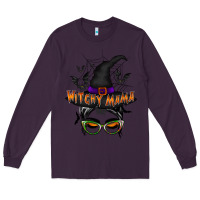 Plum withcy mama Long Sleeve Tee - RacoonDesign
