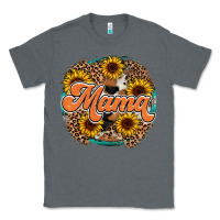 Charcoal Heather mama western Classic Tee - RacoonDesign