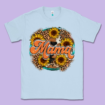 Mama Western Classic Tee Designed By Racoondesign