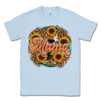 Dusty Blue mama western Classic Tee - RacoonDesign