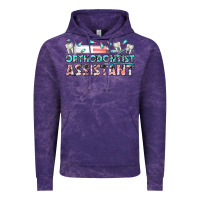 Cloud Purple orthodontist assistant Vintage Hoodie - texasbilliewilder