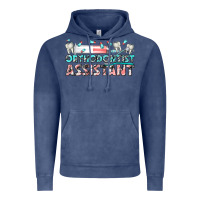 Vintage Denim orthodontist assistant Vintage Hoodie - texasbilliewilder