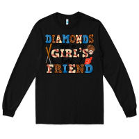 Black diamonds are a girl's best friend Long Sleeve Tee - AdoDesignShop