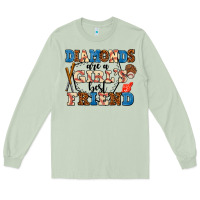 Matcha diamonds are a girl's best friend Long Sleeve Tee - AdoDesignShop