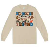 Mushroom diamonds are a girl's best friend Long Sleeve Tee - AdoDesignShop
