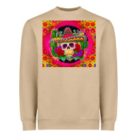 Mushroom mexican skull Heavyweight Sweatshirt - Zillion Design Studio