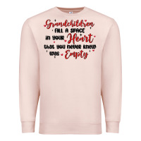 Pale Pink grandchildren fill a space in your heart Premium Sweatshirt - MaliasSmallBusiness