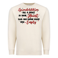 Grandchildren Fill A Space In Your Heart Premium Sweatshirt | Teevron