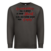Smoke grandchildren fill a space in your heart Premium Sweatshirt - MaliasSmallBusiness
