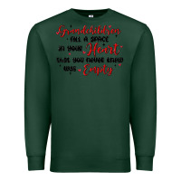 Sports Green grandchildren fill a space in your heart Premium Sweatshirt - MaliasSmallBusiness