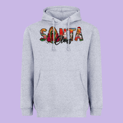 Santa Claus Lady Of Guadalupe Heavyweight Hoodie Designed By Jasminsmagicworld
