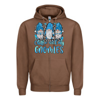 Chestnut chillin' with my gnomies Zipper Hoodie - JahusDesignShop