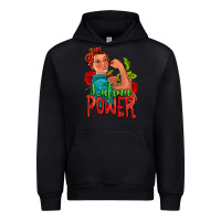 Black latina power strong woman Urban Hoodie - Jasminsmagicworld