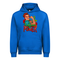 Cobalt latina power strong woman Urban Hoodie - Jasminsmagicworld