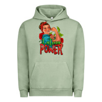 Pigment Oil Green latina power strong woman Urban Hoodie - Jasminsmagicworld