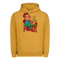 Pigment Peanut Butter latina power strong woman Urban Hoodie - Jasminsmagicworld