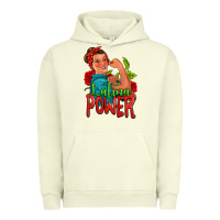 Pigment Pistachio latina power strong woman Urban Hoodie - Jasminsmagicworld