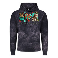 Cloud Black peace love australian shepherd Vintage Hoodie - texasbilliewilder