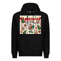 Black Boojee Christmas cake Premium Hoodie - MaliasSmallBusiness
