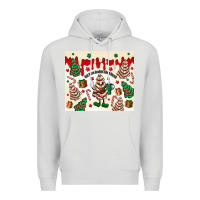 Dove Grey Boojee Christmas cake Premium Hoodie - MaliasSmallBusiness