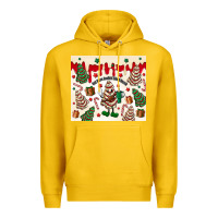 Lemon Boojee Christmas cake Premium Hoodie - MaliasSmallBusiness